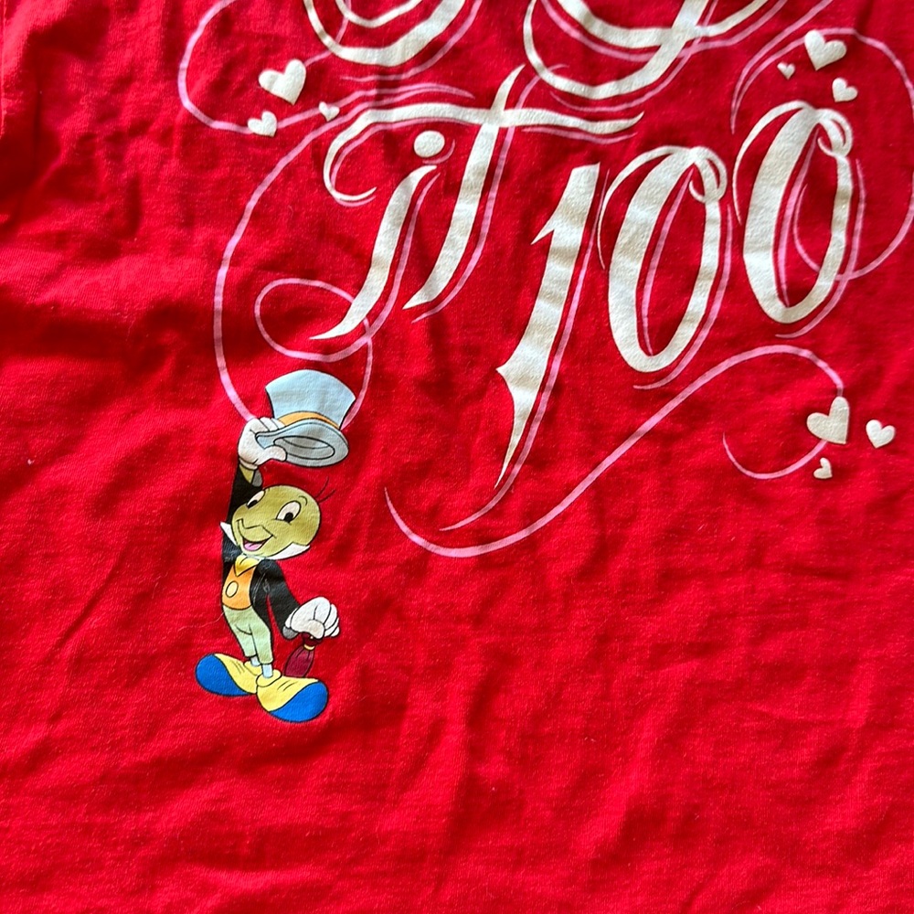 #115D Disney Keep it 100 Jiminy Cricket, size L